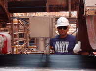 Pomiar poziomu wilgotności soli w procesie produkcyjnym.